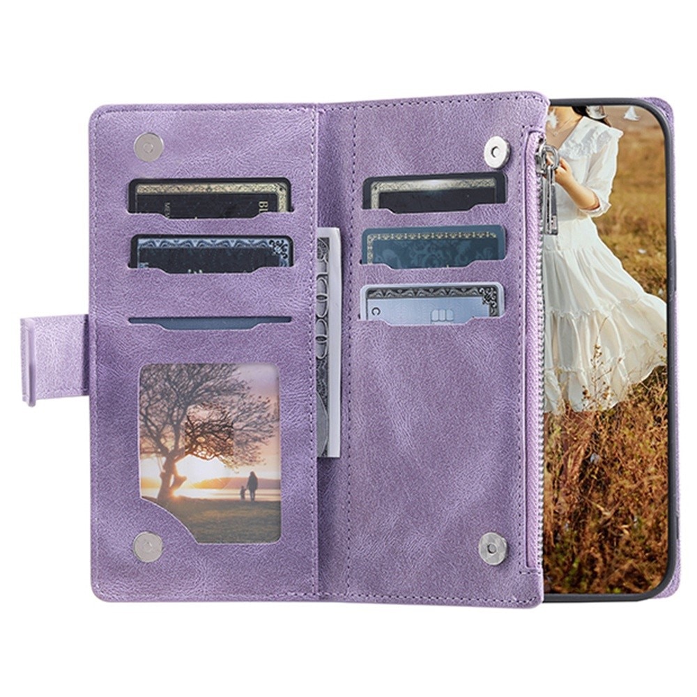 Samsung Galaxy S22 Wallet/Purse Quilted Purple