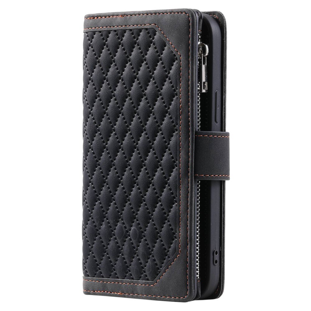 Samsung Galaxy S22 Ultra Wallet/Purse Quilted Black