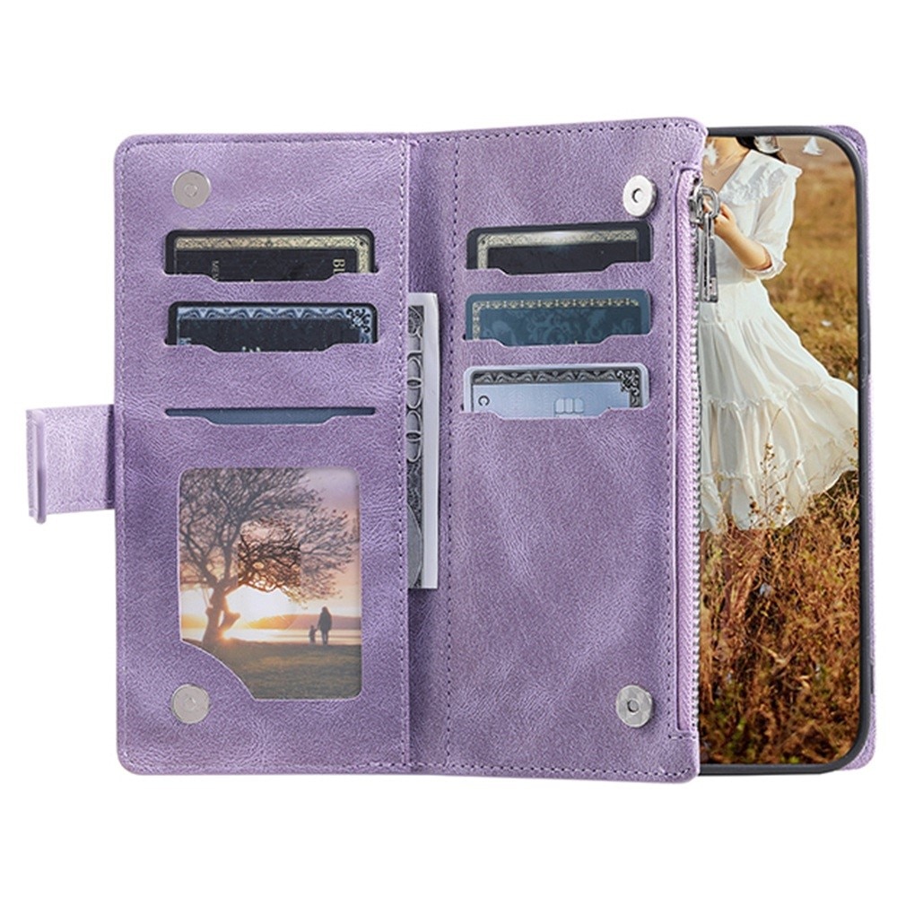 Samsung Galaxy S22 Ultra Wallet/Purse Quilted Purple