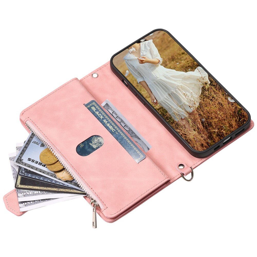 iPhone Xr Wallet/Purse Quilted Pink
