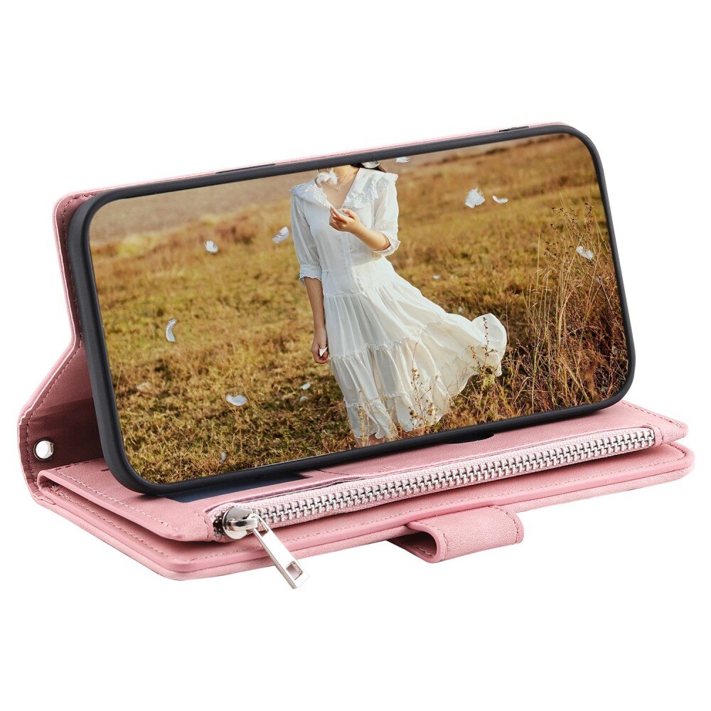 iPhone Xr Wallet/Purse Quilted Pink