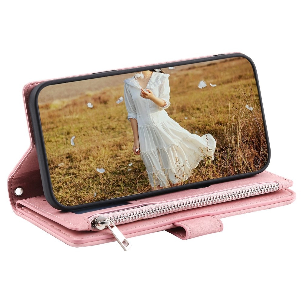 Apple iPhone 14 Plus Wallet/Purse Quilted Pink