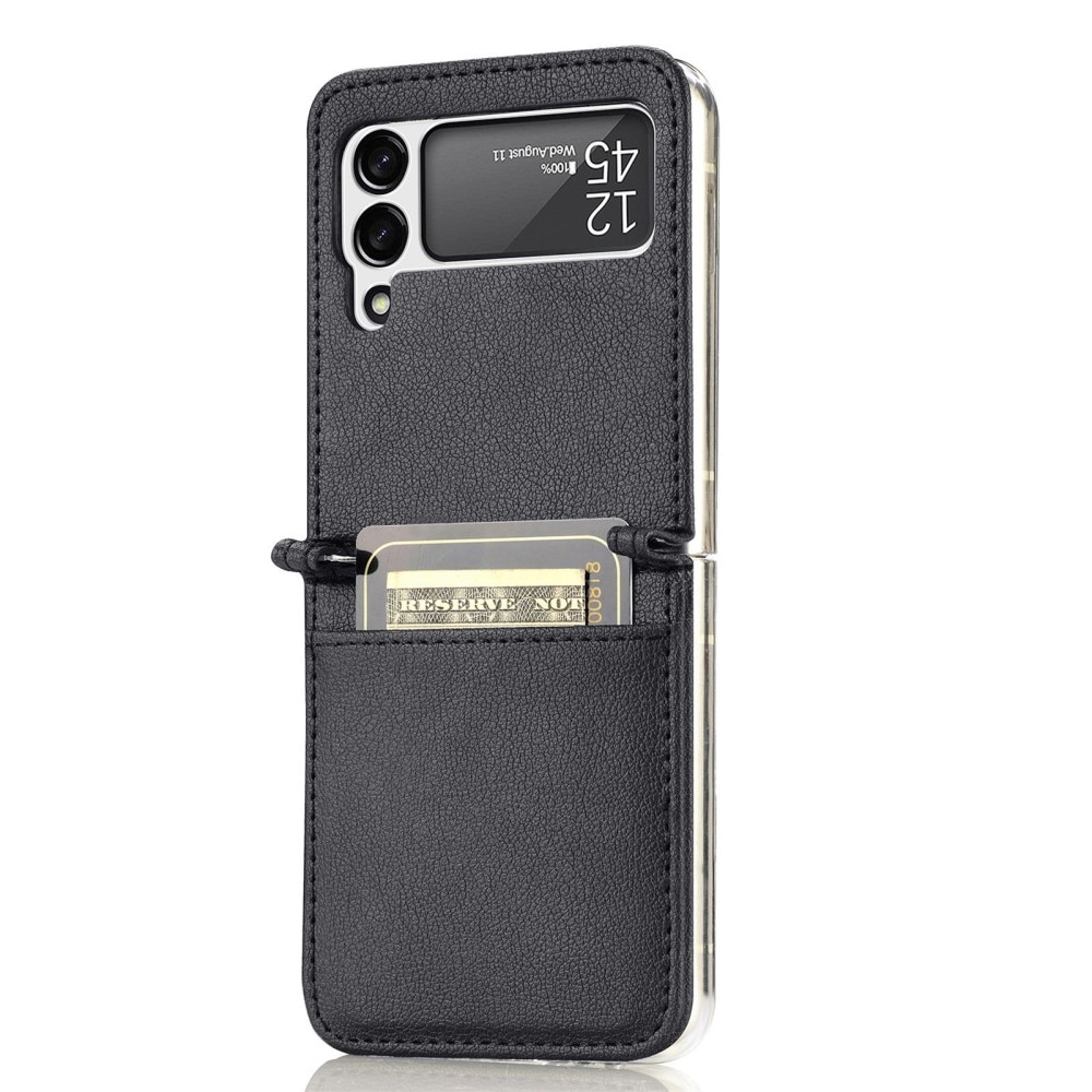 Samsung Galaxy Z Flip 4 Slim Card Wallet Black