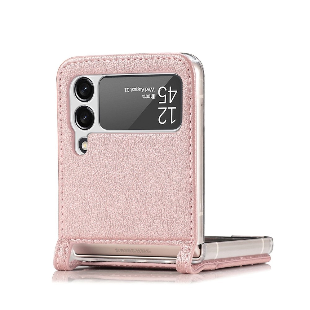 Samsung Galaxy Z Flip 4 Slim Card Wallet Pink