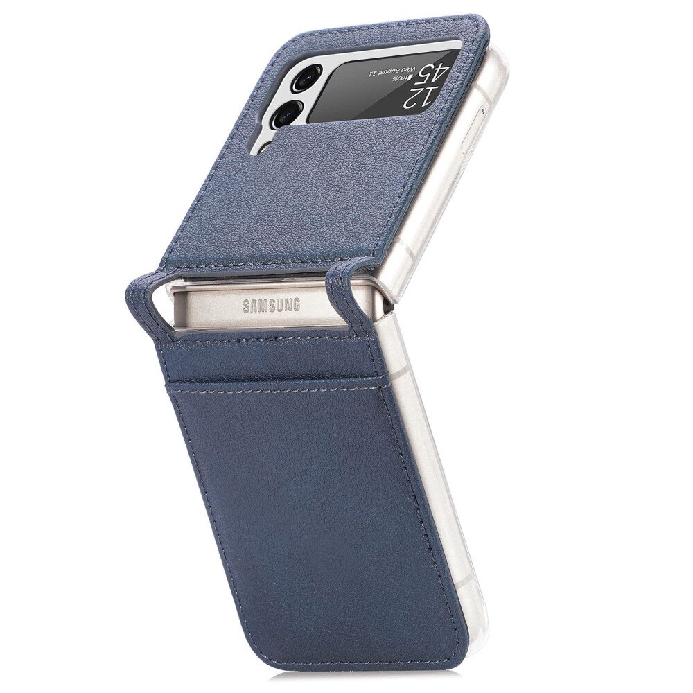 Samsung Galaxy Z Flip 4 Slim Card Wallet Blue