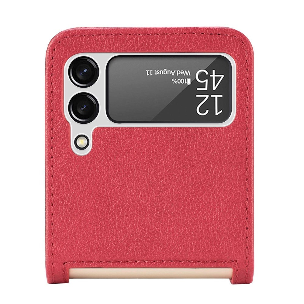 Samsung Galaxy Z Flip 4 Slim Card Wallet Red