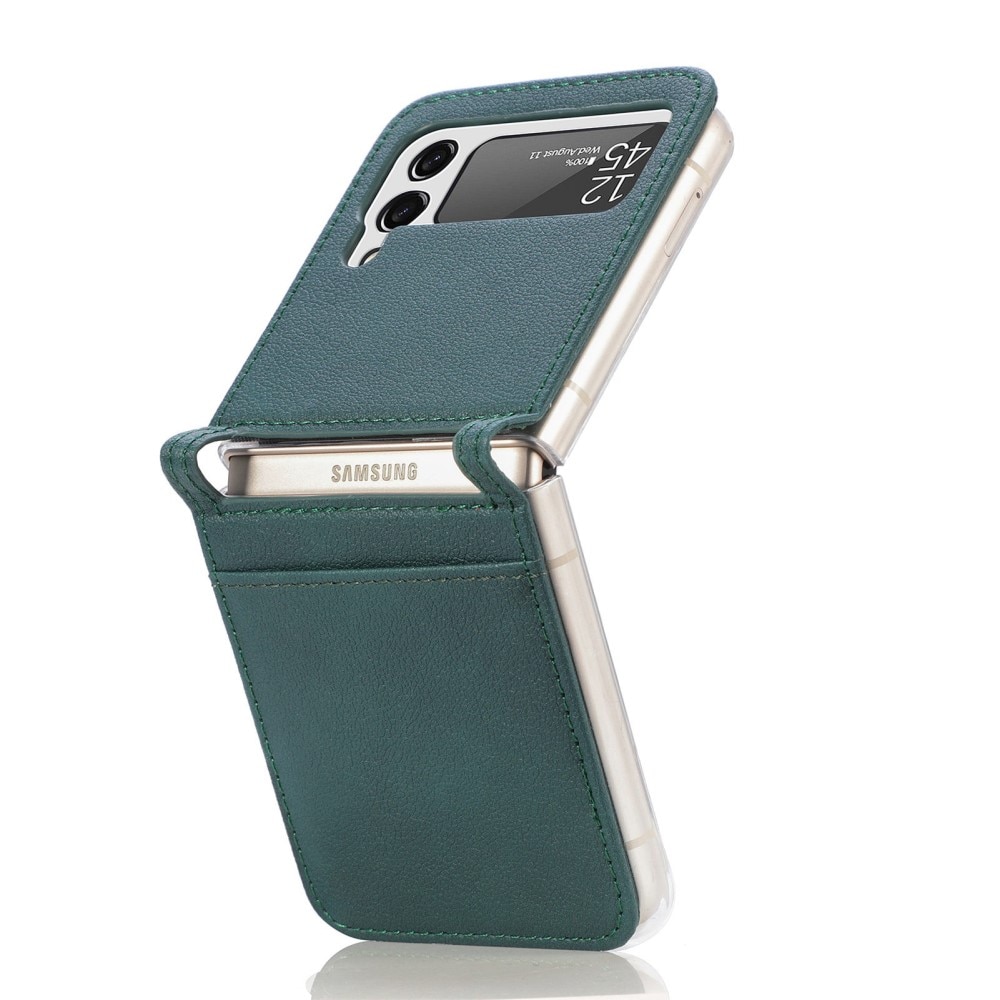 Samsung Galaxy Z Flip 4 Slim Card Wallet Green
