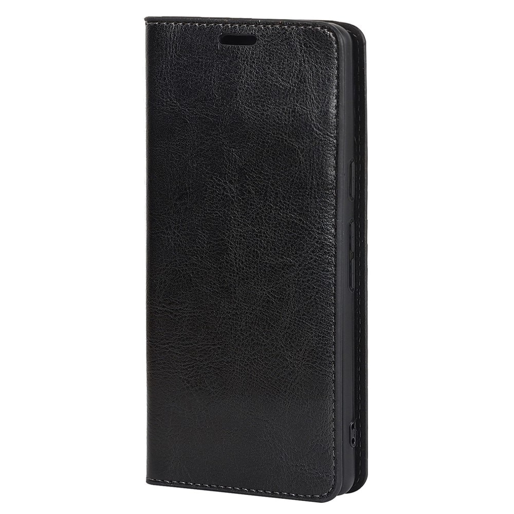 Google Pixel 7 Genuine Leather Wallet Case Black
