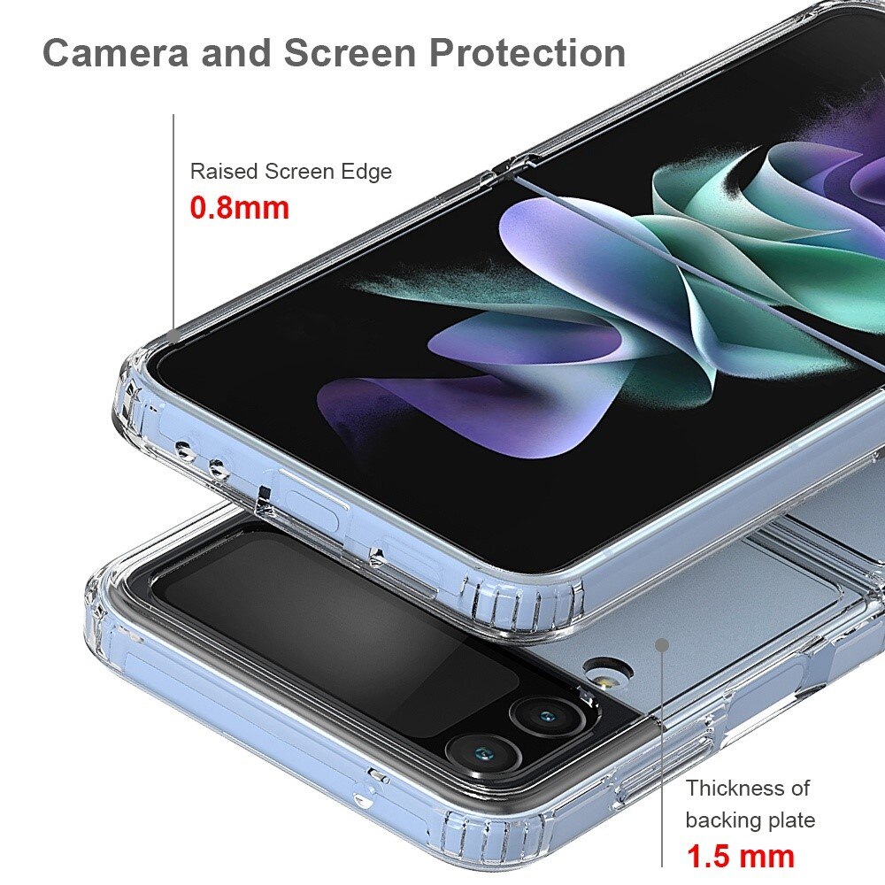 Samsung Galaxy Z Flip 4 Hybrid Case Transparent
