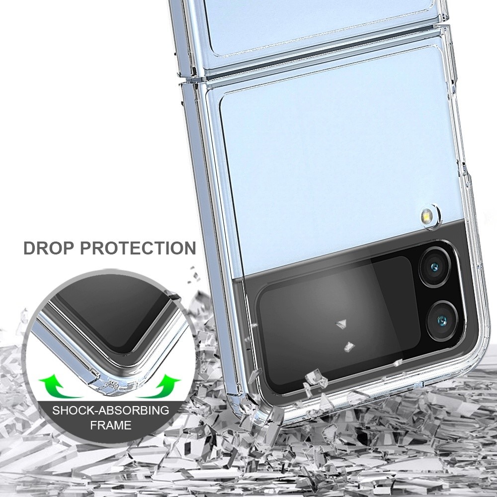 Samsung Galaxy Z Flip 4 Hybrid Case Transparent