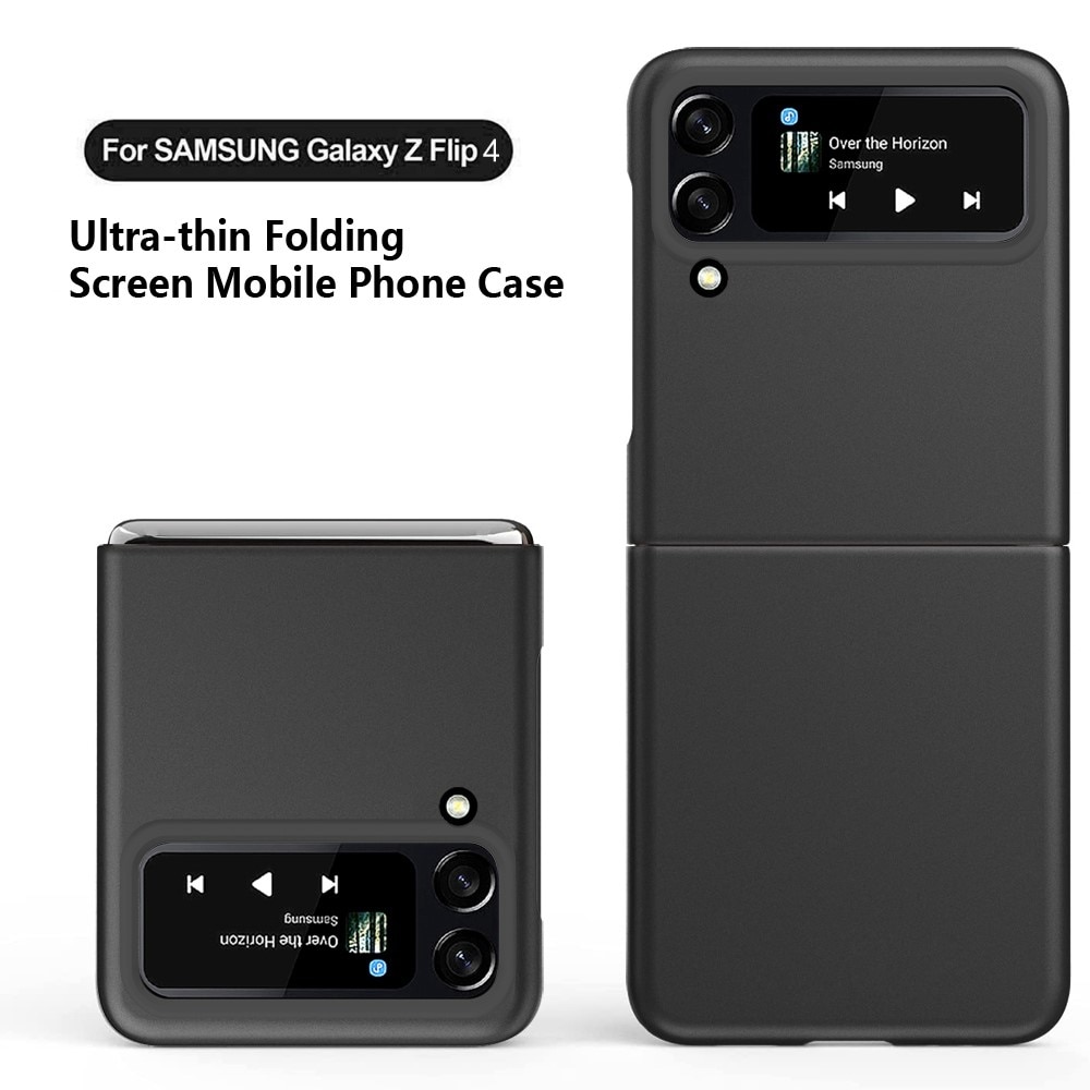 Samsung Galaxy Z Flip 4 Rubberized Hard Case Black