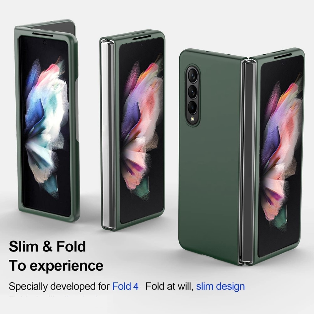 Samsung Galaxy Z Fold 4 Rubberized Hard Case Green