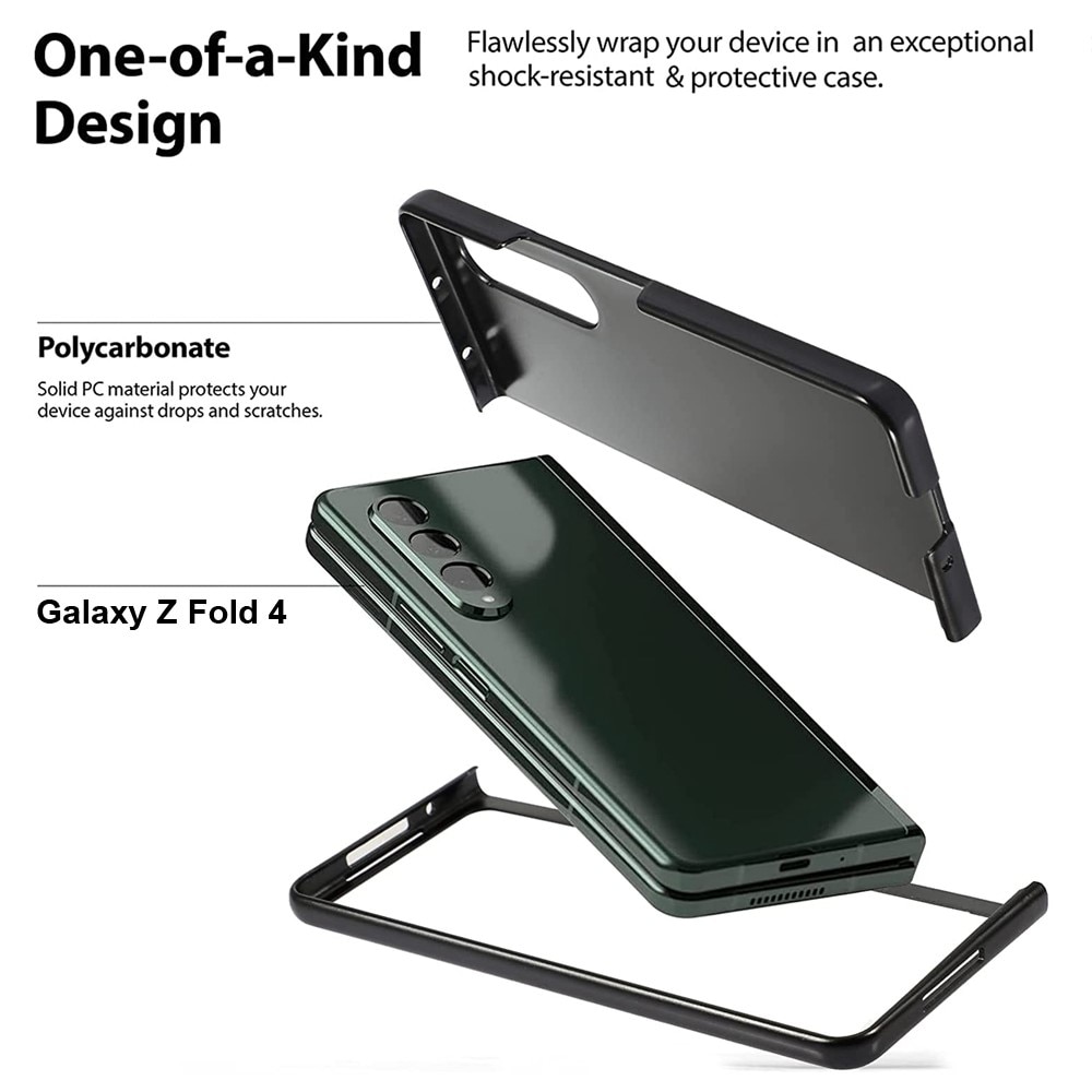 Samsung Galaxy Z Fold 4 Rubberized Hard Case Green