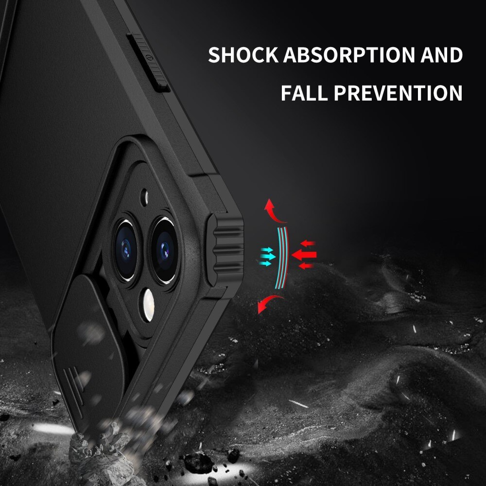 Apple iPhone 14 Plus Kickstand Case w. Camera Protector Black