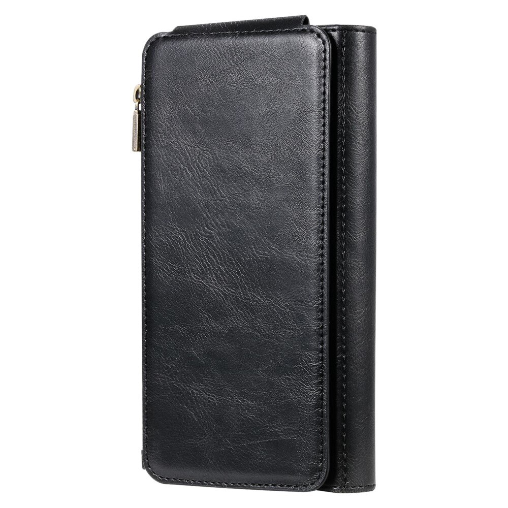 Samsung Galaxy S22 Ultra Magnet Leather Multi Wallet Black