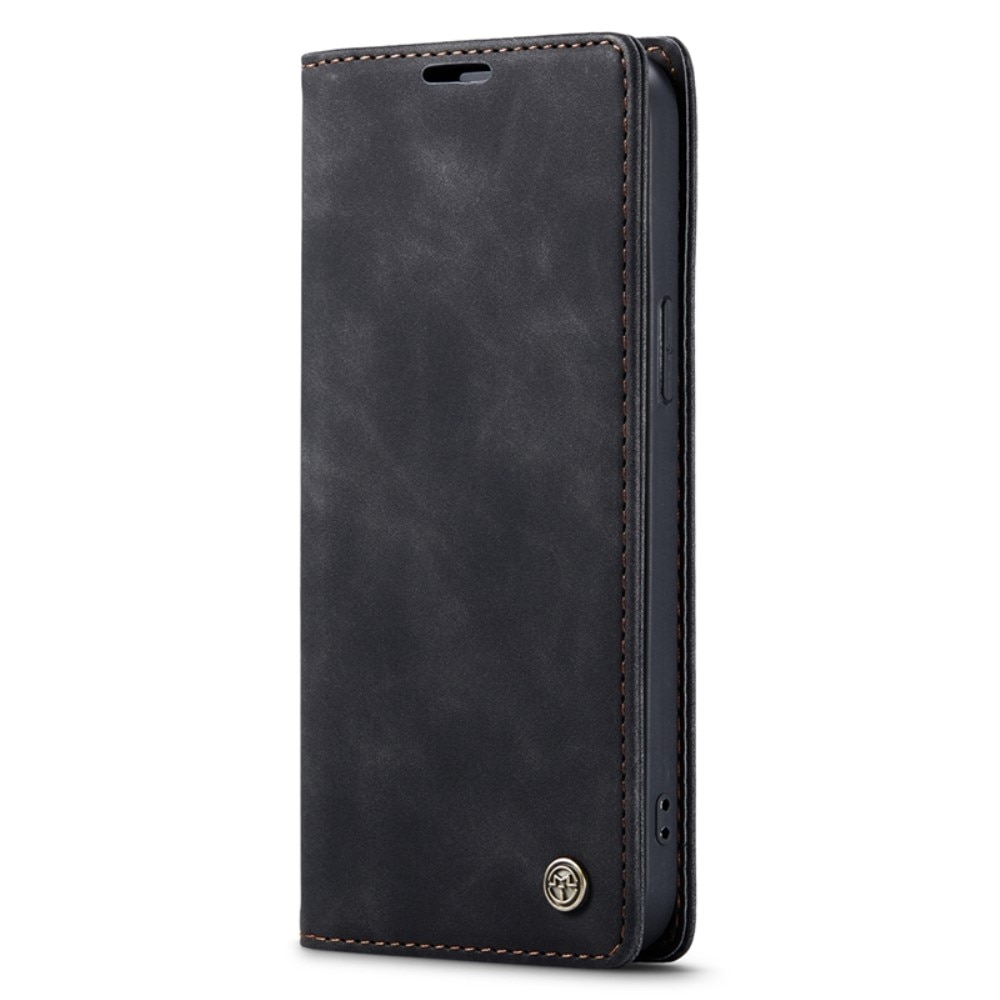 iPhone 14 Plus Slim Wallet Case Black