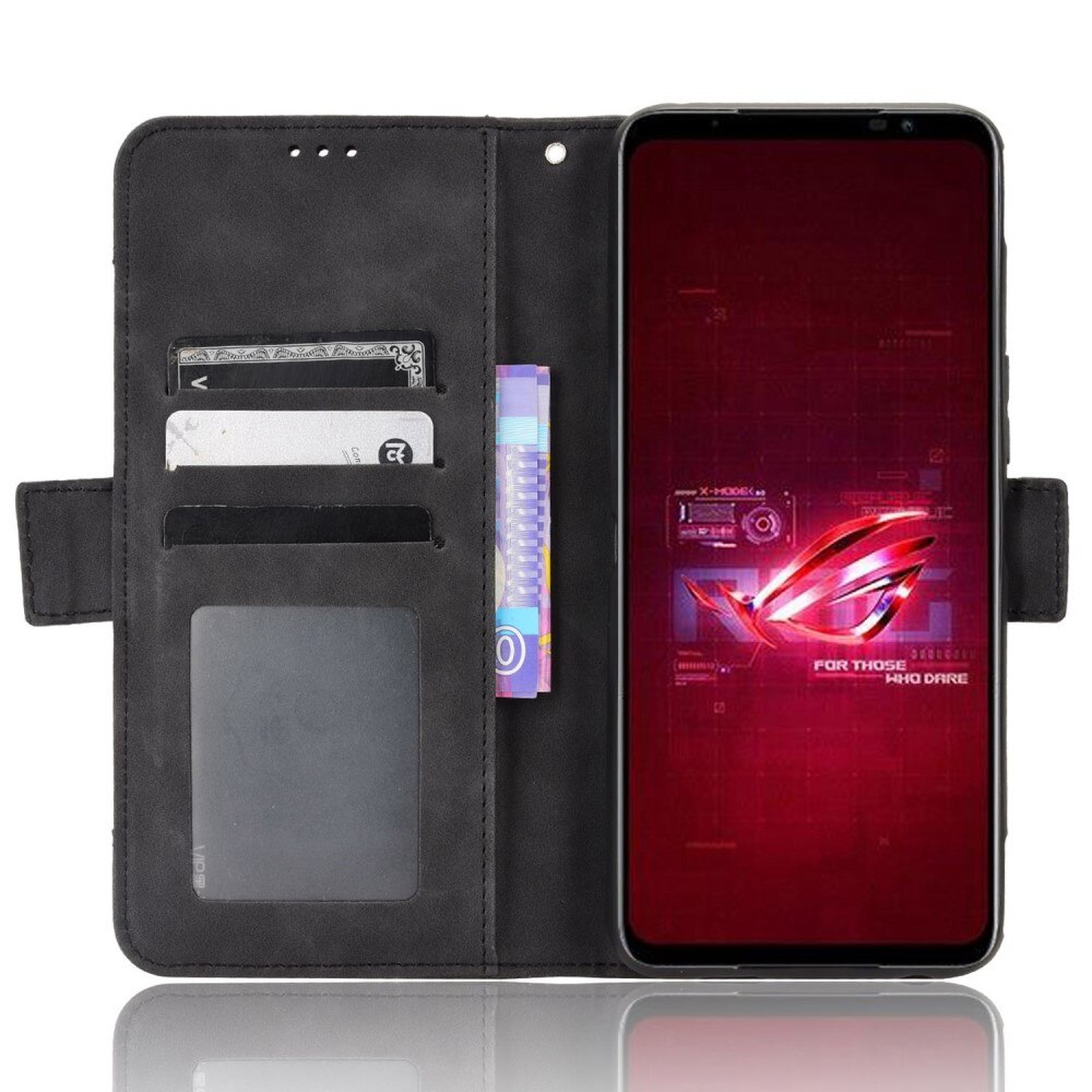 Asus ROG Phone 6/6 Pro Multi Wallet Case Black