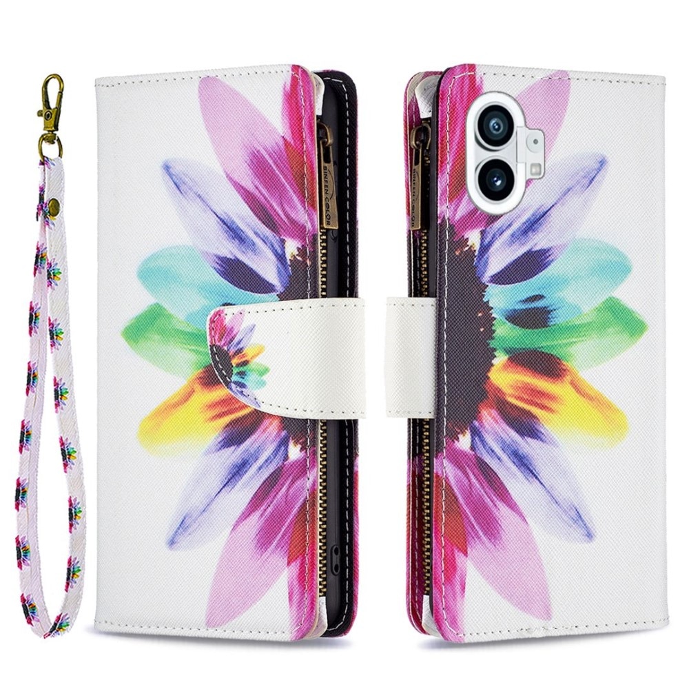 Nothing Phone 1 Wallet Purse Sunflower