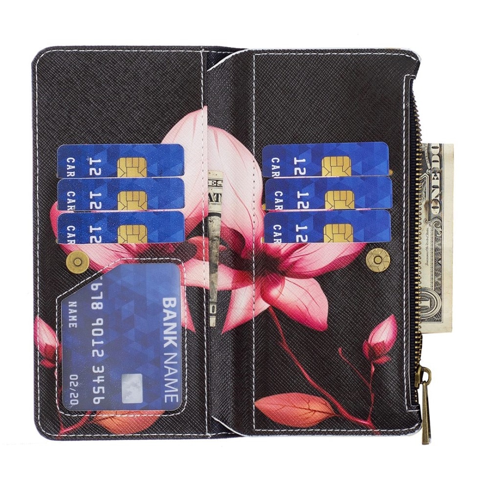 Nothing Phone 1 Wallet Purse Pink Flower