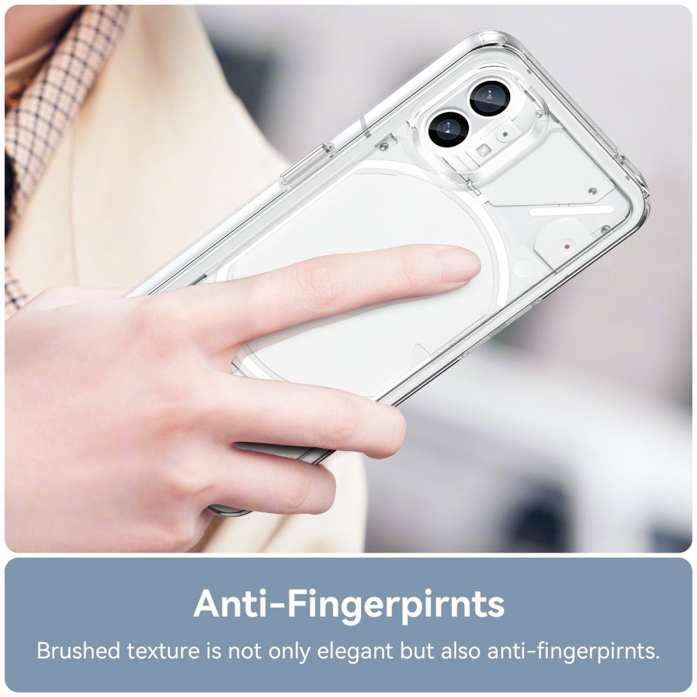 Nothing Phone 1 Crystal Hybrid Case Transparent