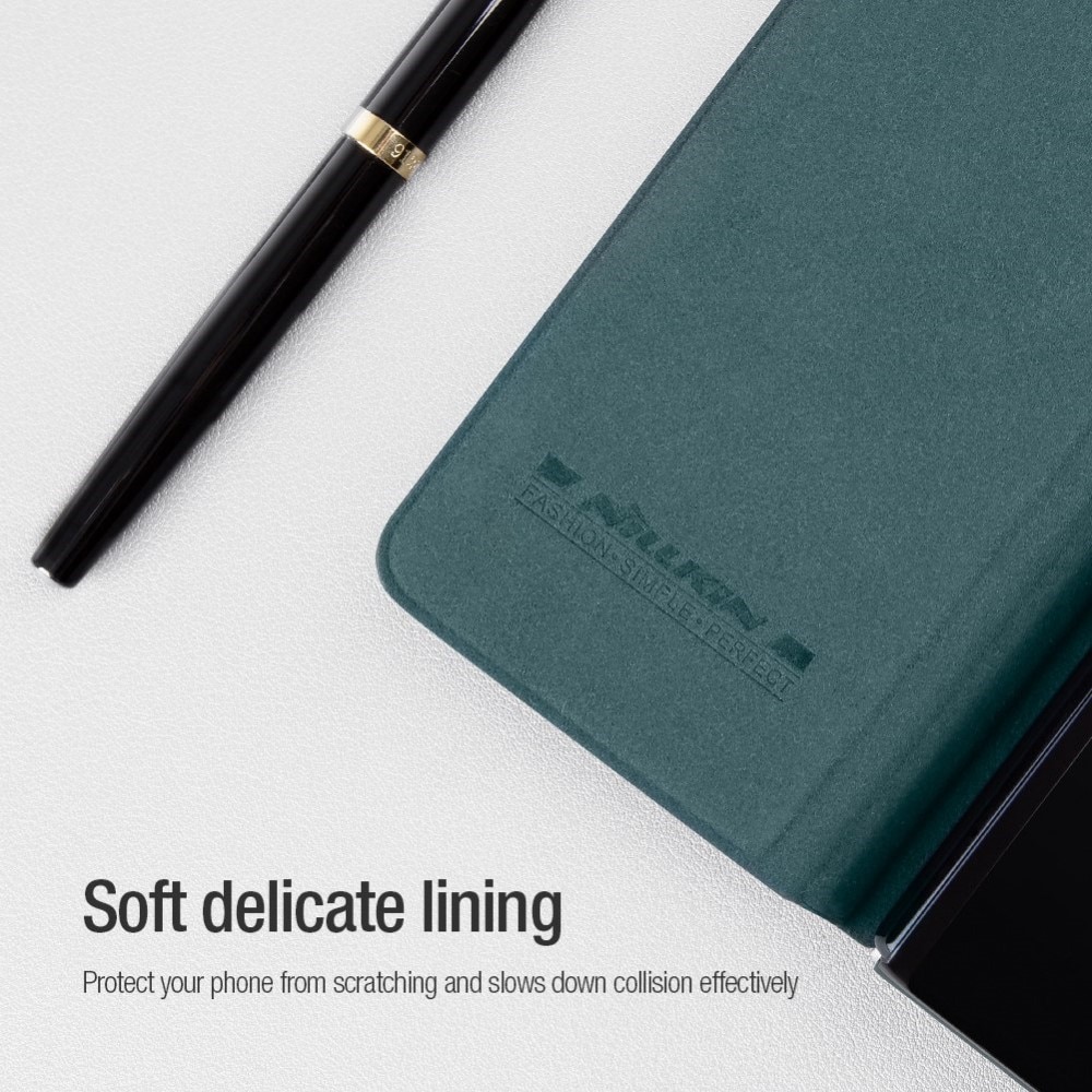 Samsung Galaxy Z Fold 4 Qin Pro Camshield with Pen slot Green