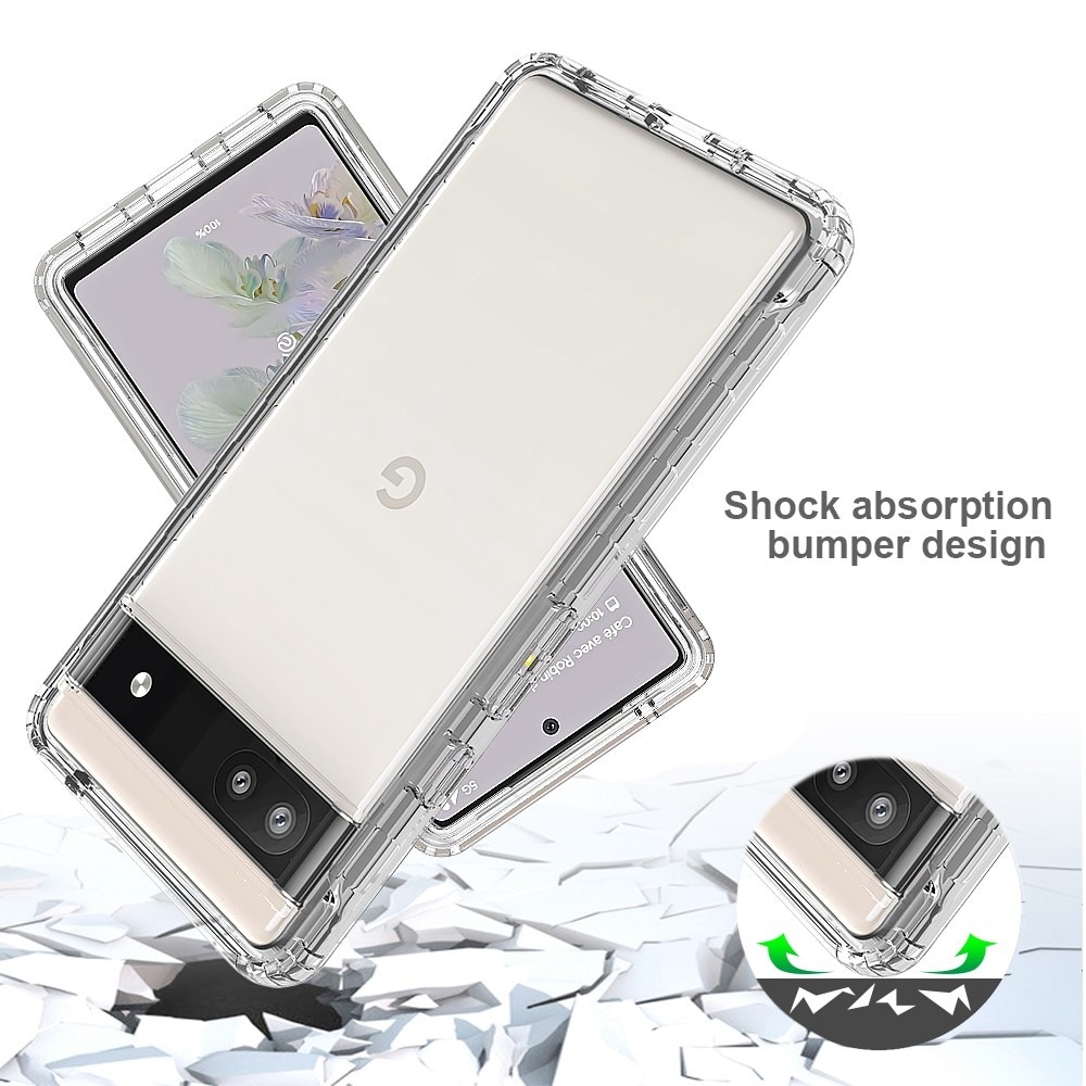 Google Pixel 6a Full Cover Case Transparent