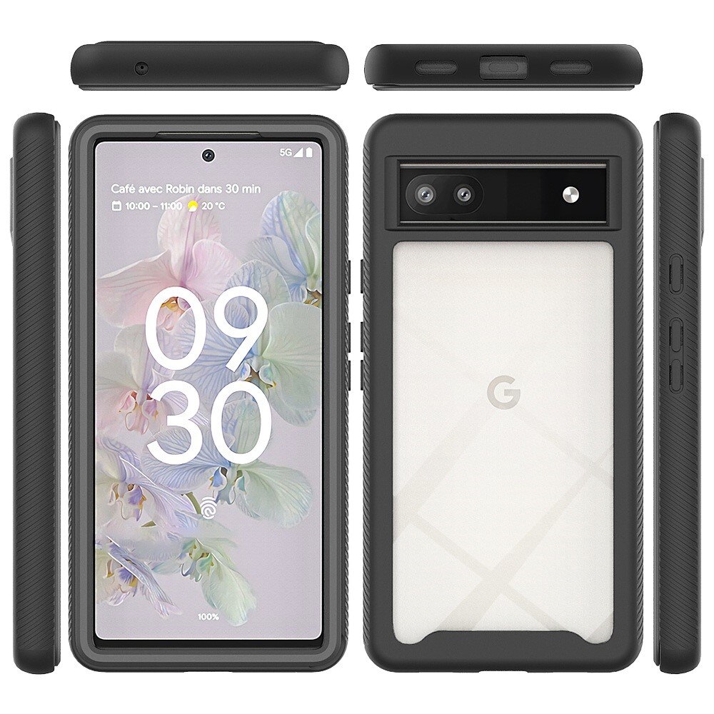 Google Pixel 7a Full Protection Case Black