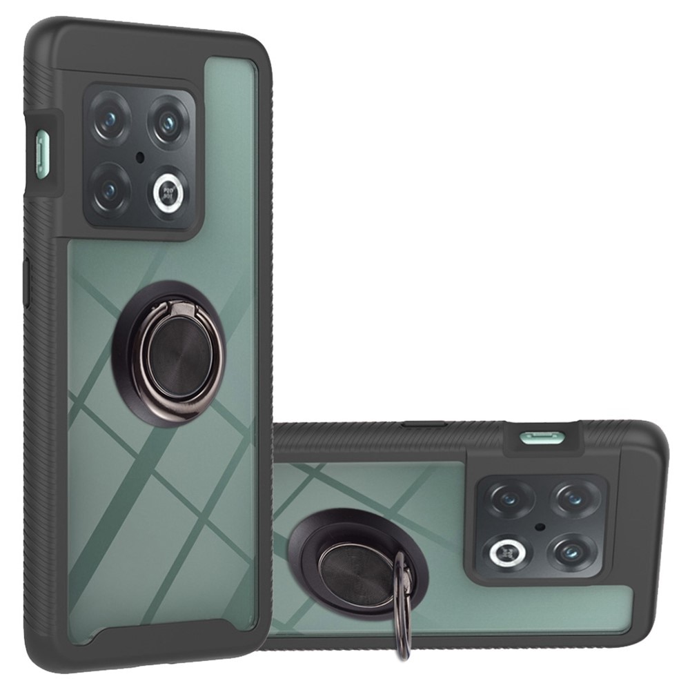 OnePlus 10 Pro Full Cover Ring Case Black