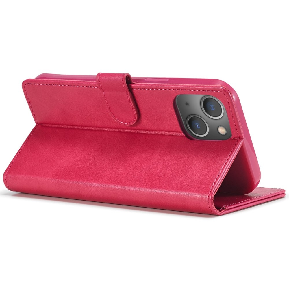 iPhone 14 Wallet Case Red