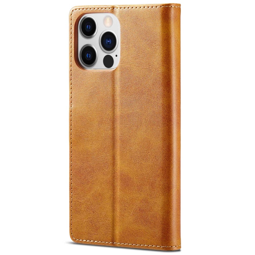 iPhone 14 Pro Wallet Case Cognac