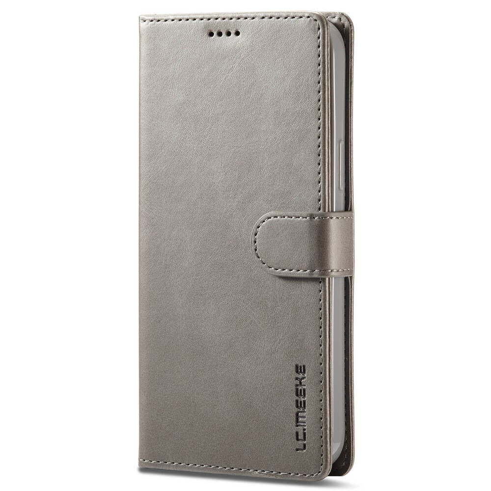 iPhone 14 Pro Wallet Case Grey