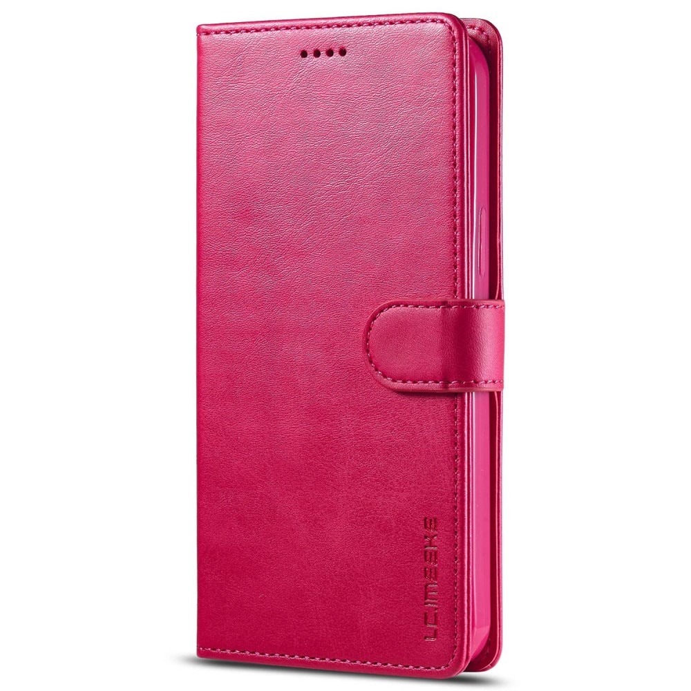 iPhone 14 Plus Wallet Case Red
