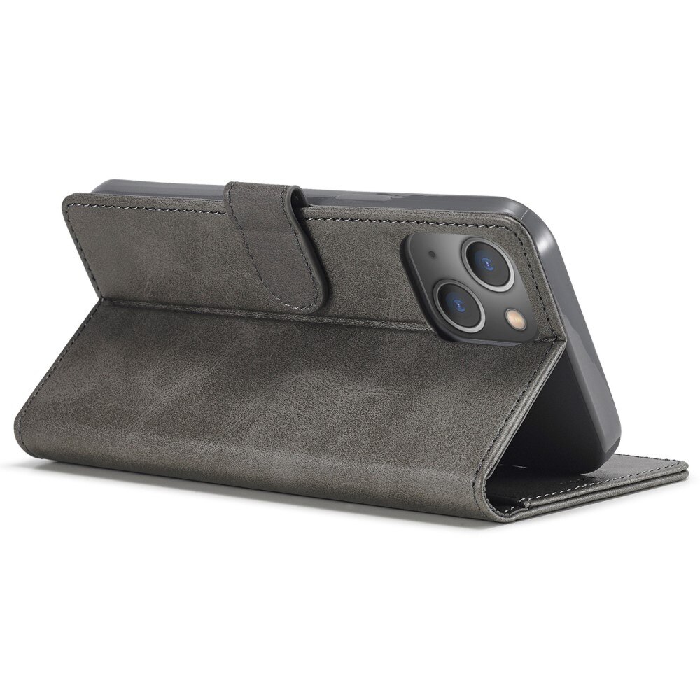 iPhone 14 Plus Wallet Case Grey