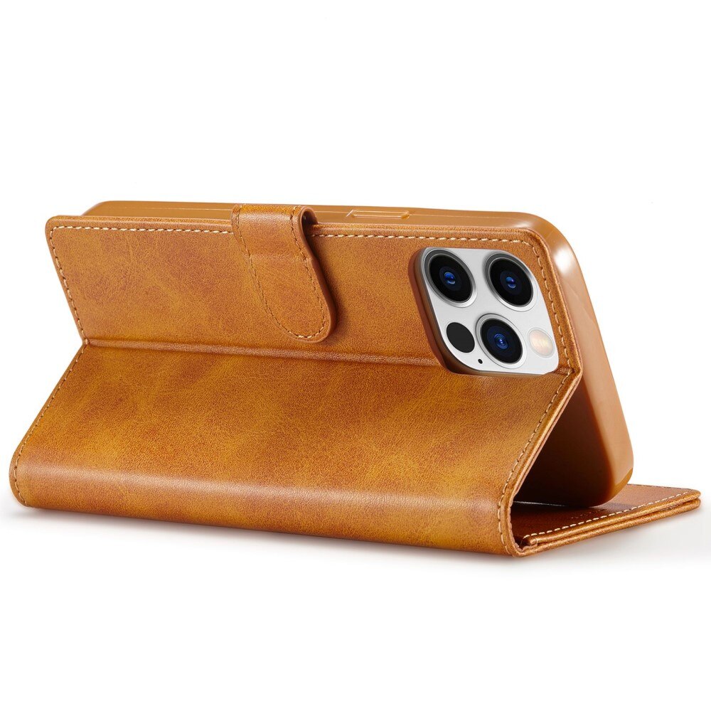 iPhone 14 Pro Max Wallet Case Cognac