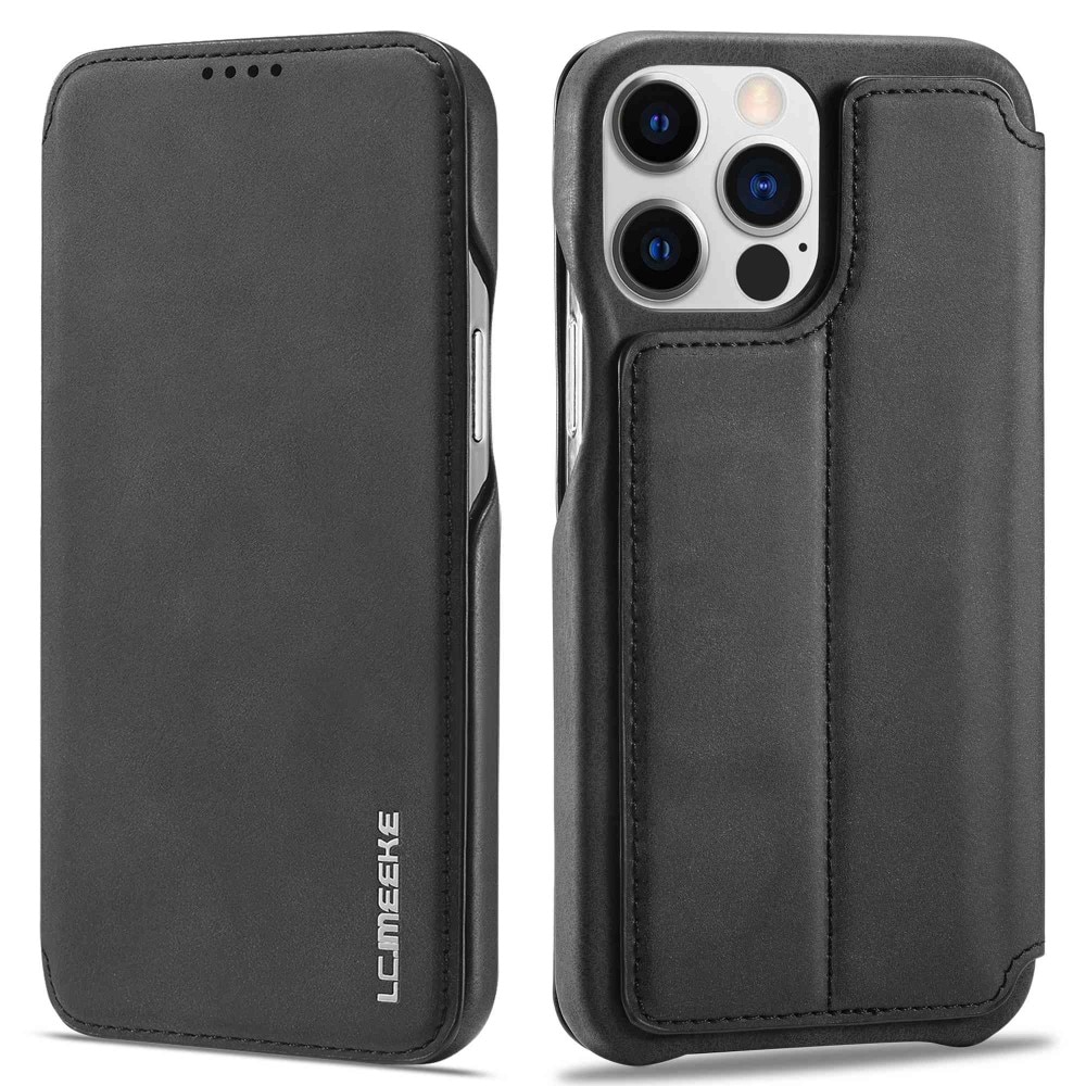 iPhone 14 Pro Slim Wallet Case Black