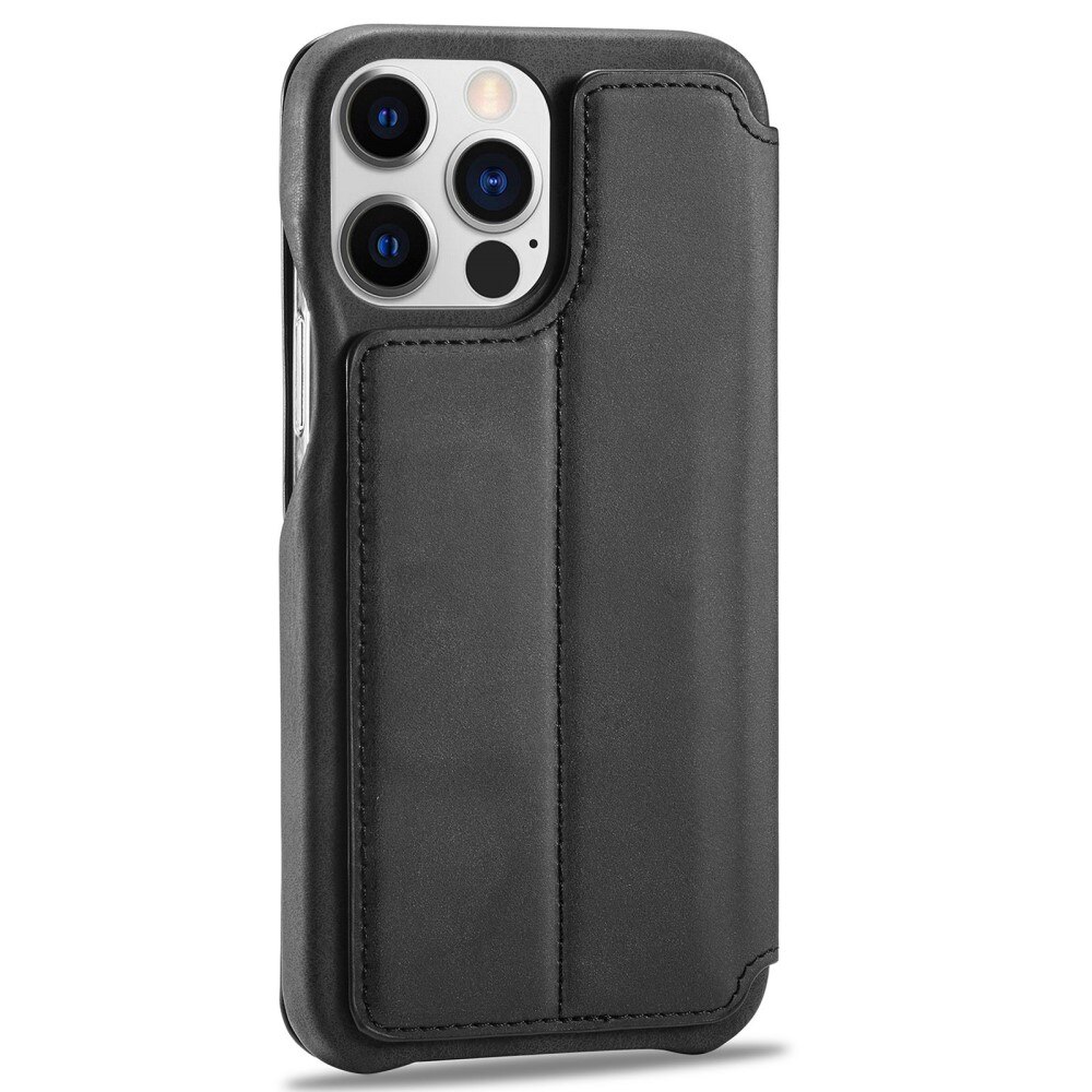 iPhone 14 Pro Max Slim Wallet Case Black