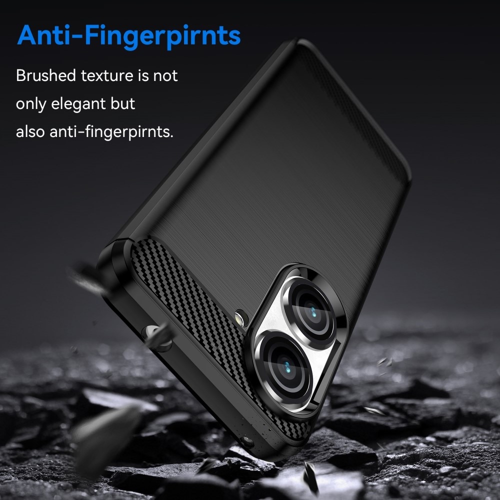 Asus Zenfone 9 Brushed TPU Case Black