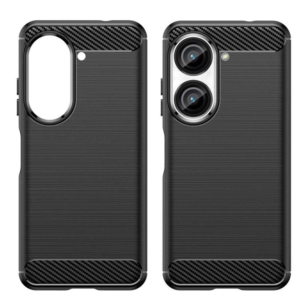 Asus Zenfone 9 Brushed TPU Case Black