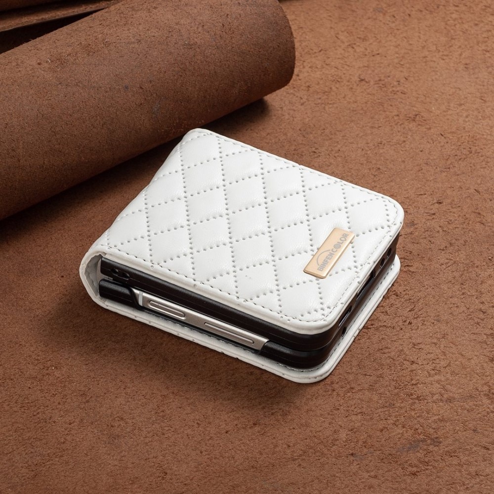 Samsung Galaxy Z Flip 4 Quilted Cover White