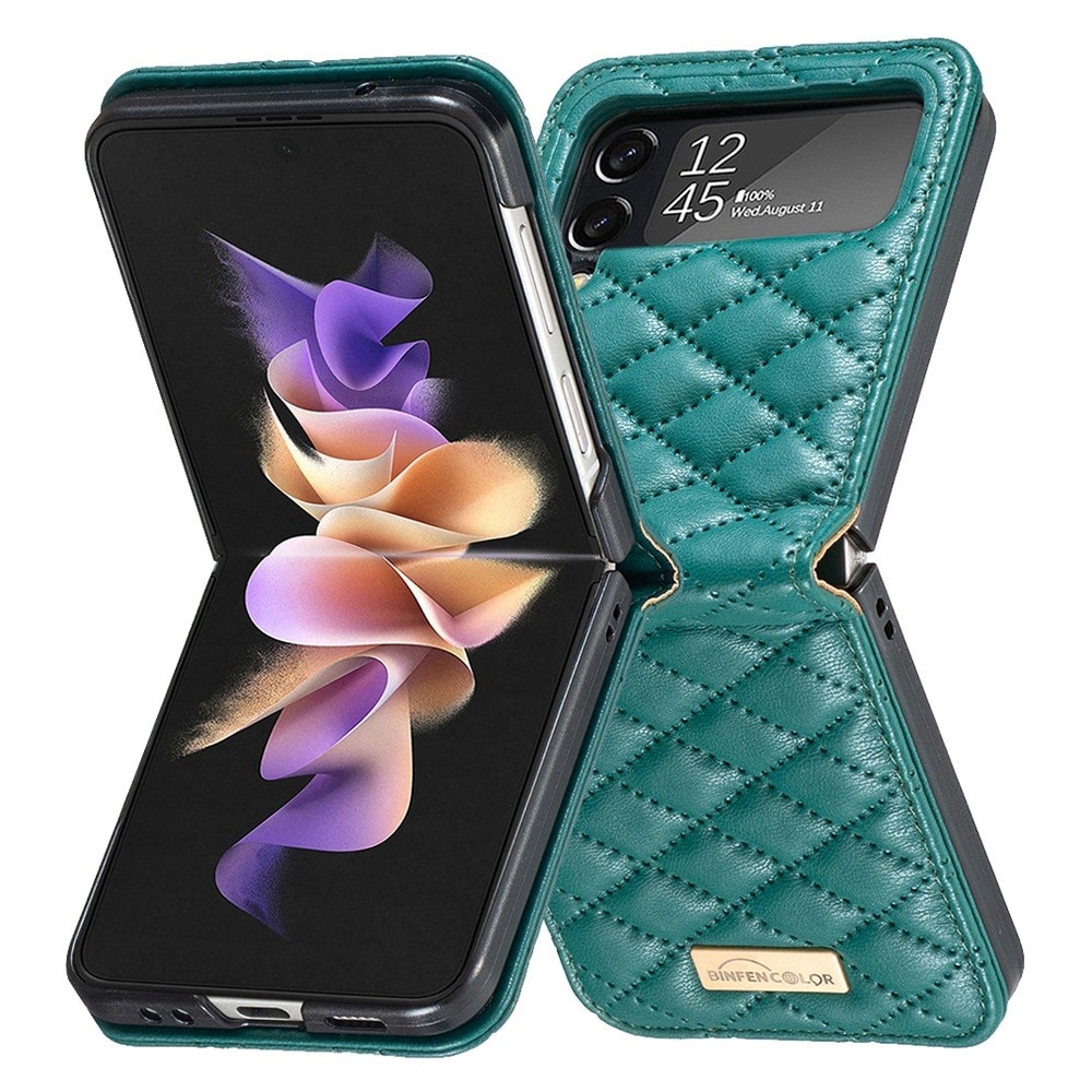 Samsung Galaxy Z Flip 4 Quilted Cover Green