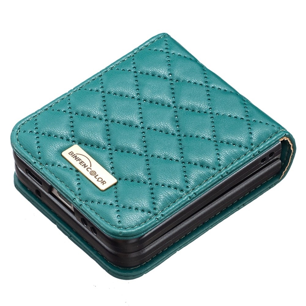 Samsung Galaxy Z Flip 4 Quilted Cover Green