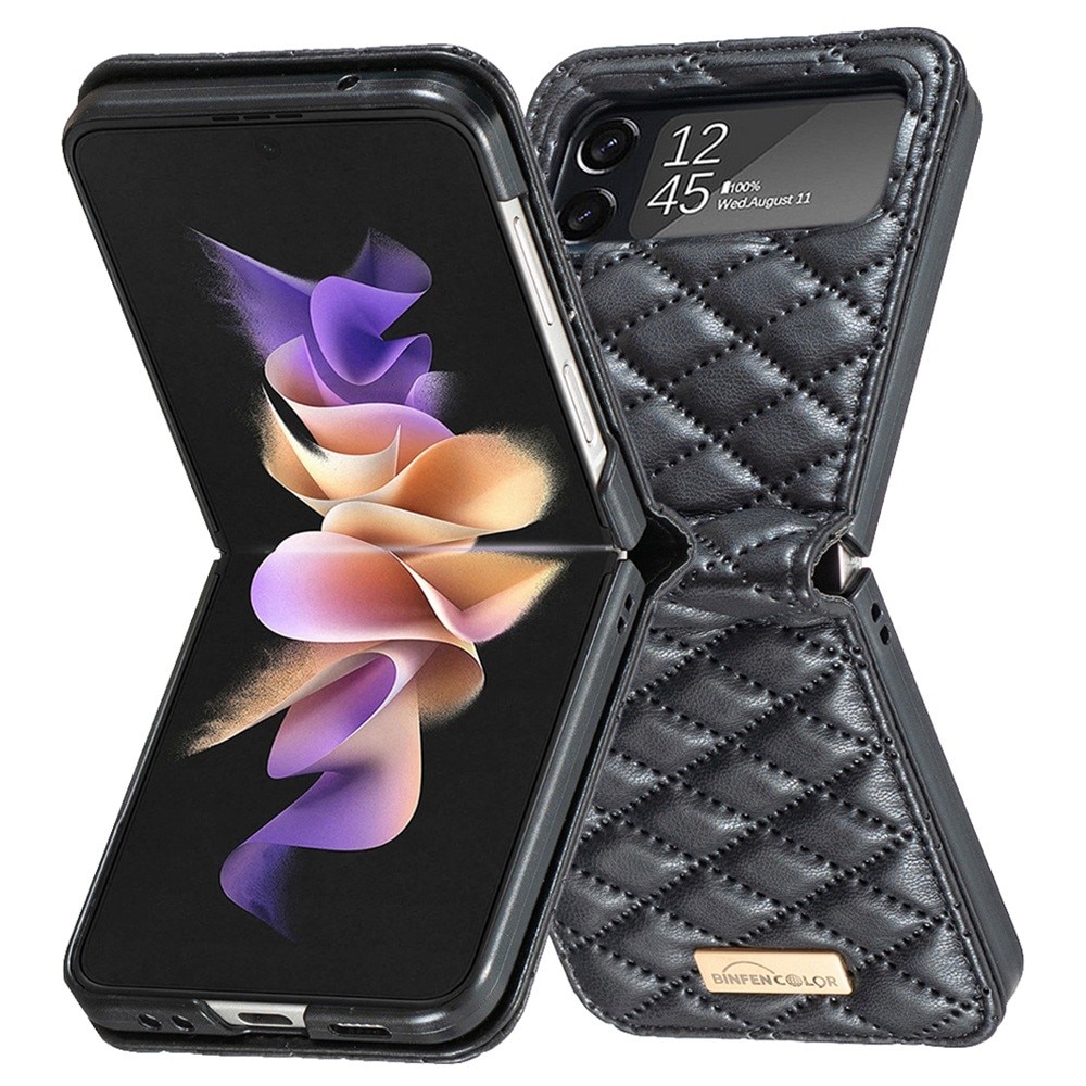 Samsung Galaxy Z Flip 4 Quilted Cover Black