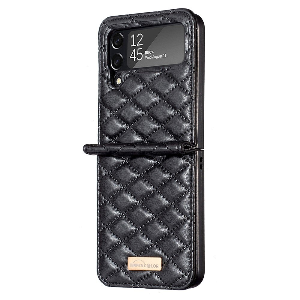 Samsung Galaxy Z Flip 4 Quilted Cover Black