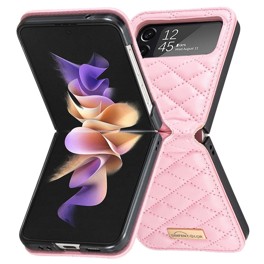 Samsung Galaxy Z Flip 4 Quilted Cover Pink