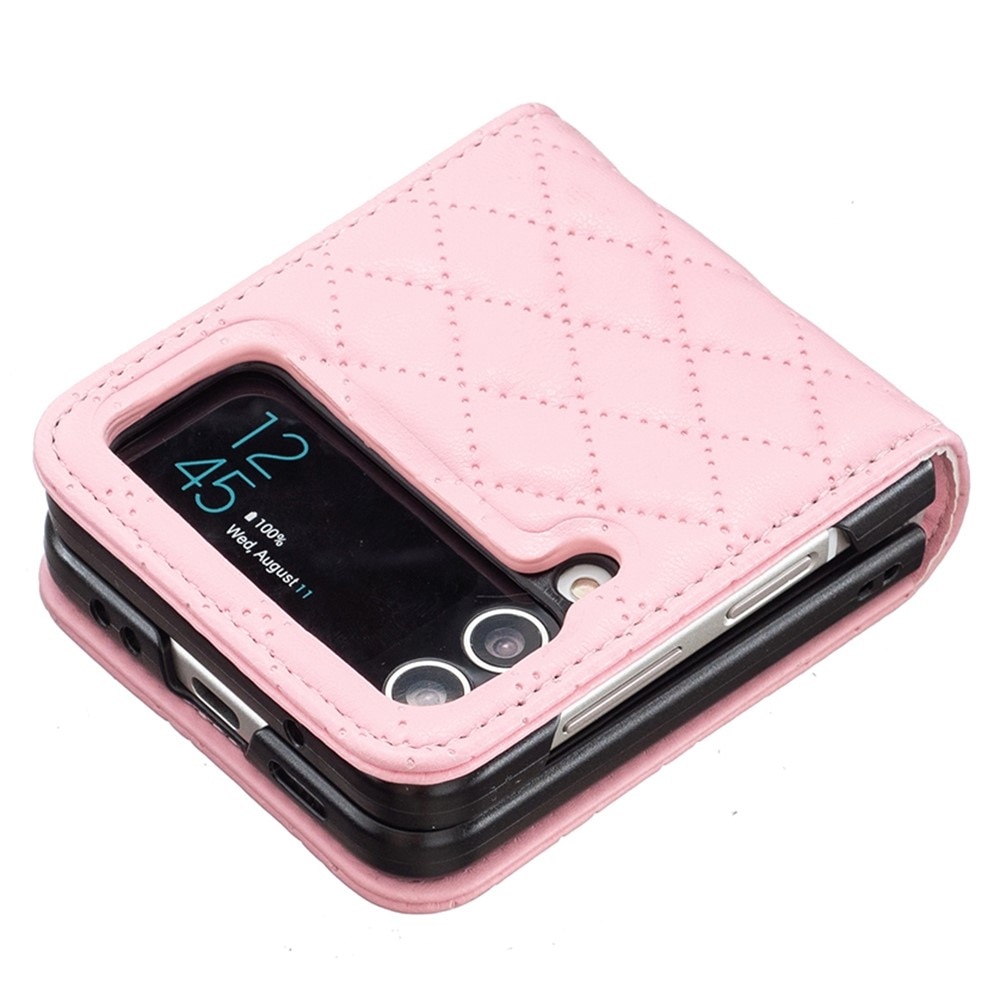 Samsung Galaxy Z Flip 4 Quilted Cover Pink