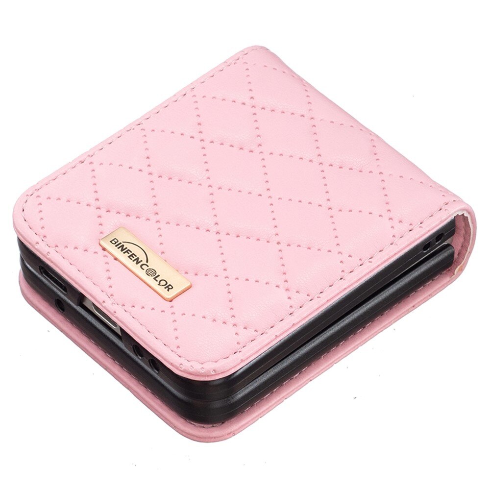 Samsung Galaxy Z Flip 4 Quilted Cover Pink