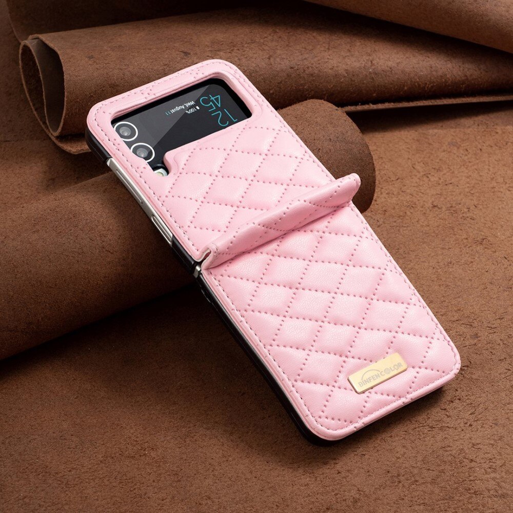 Samsung Galaxy Z Flip 4 Quilted Cover Pink