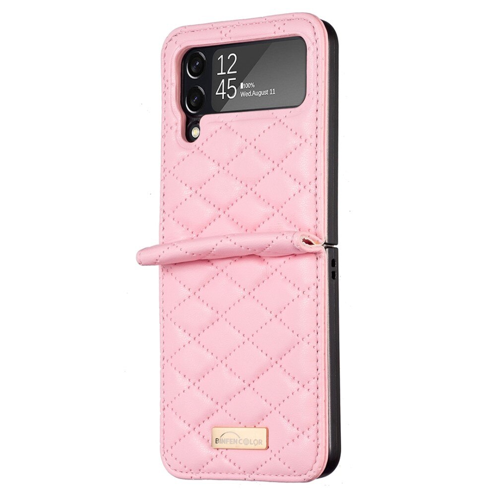 Samsung Galaxy Z Flip 4 Quilted Cover Pink