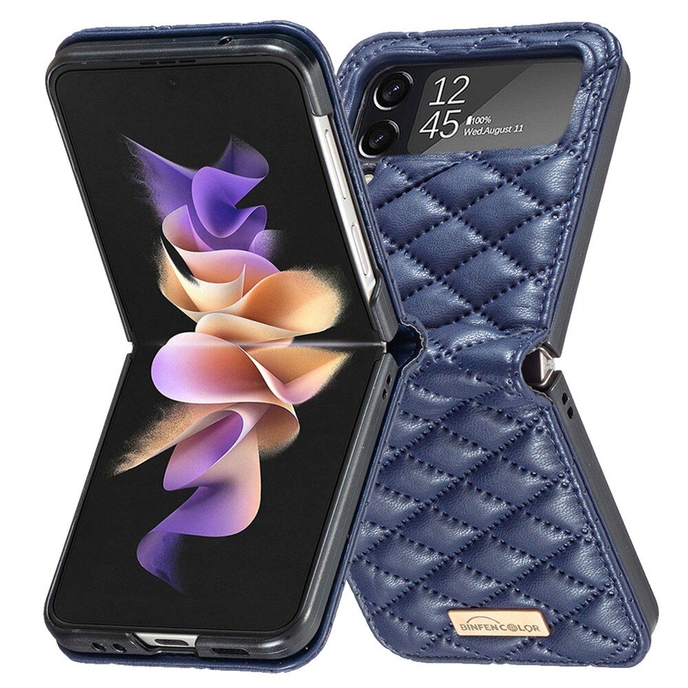 Samsung Galaxy Z Flip 4 Quilted Cover Blue