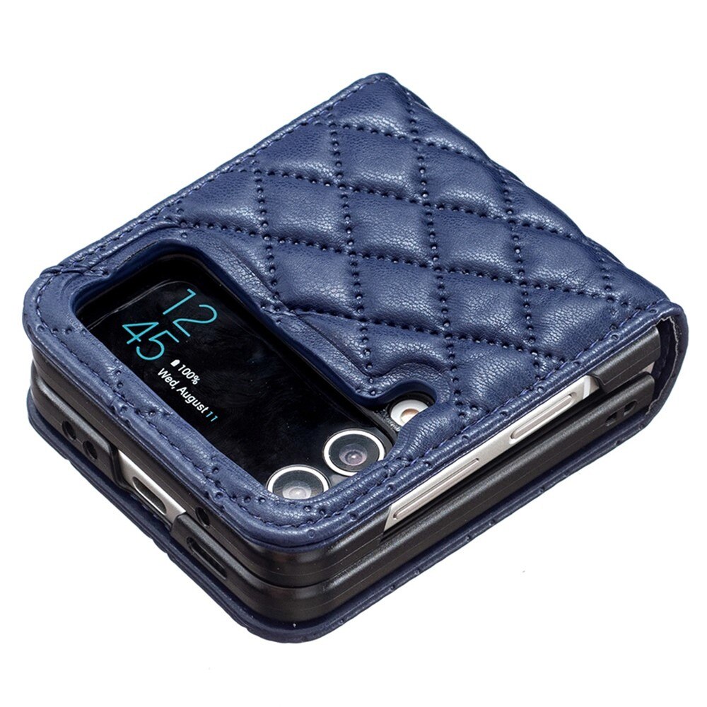 Samsung Galaxy Z Flip 4 Quilted Cover Blue